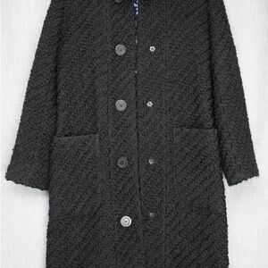 Chic Black Teddy Jacket for Women
